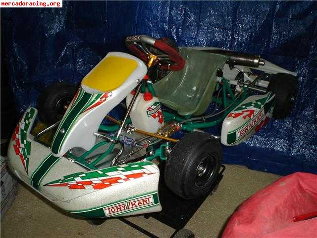 Se vende tony kart rocky cadete con motor puma 85cc del 2008