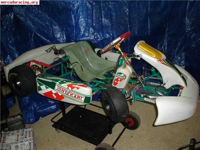 Se vende chasis tony kart rocky cadete del 2008