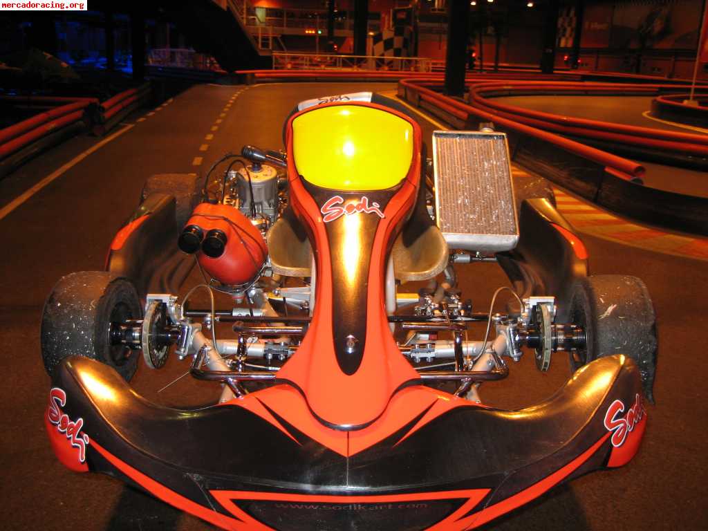 Kart competicion sodikart icc kz2 6 velocidades