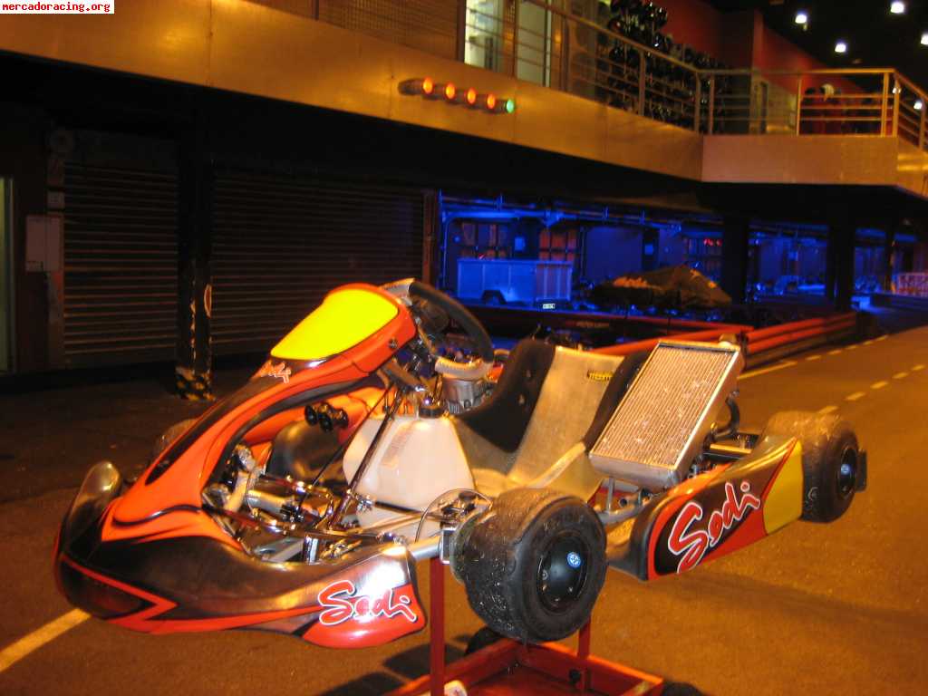 Kart competicion sodikart icc kz2 6 velocidades