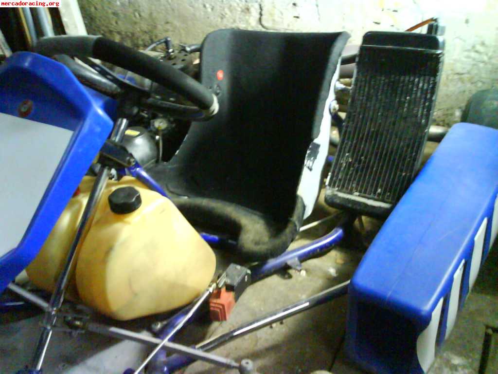 Kart crg 100cc refrigerado por agua y material