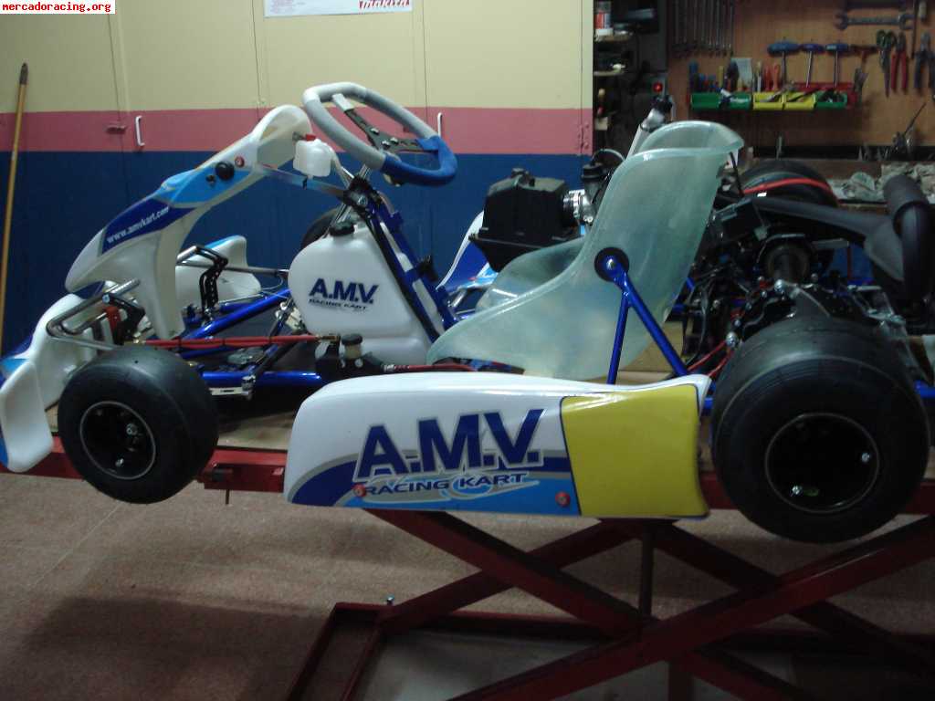 Vendo kart amv con rotax max. kart sin estrenar