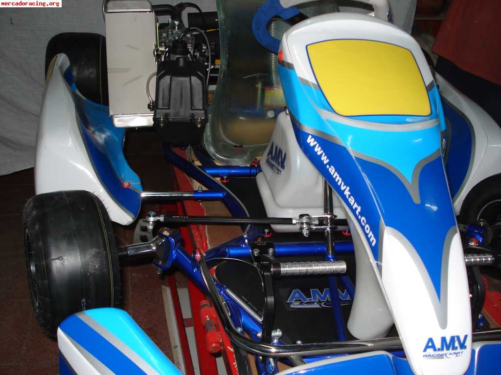 Vendo kart amv con rotax max. kart sin estrenar