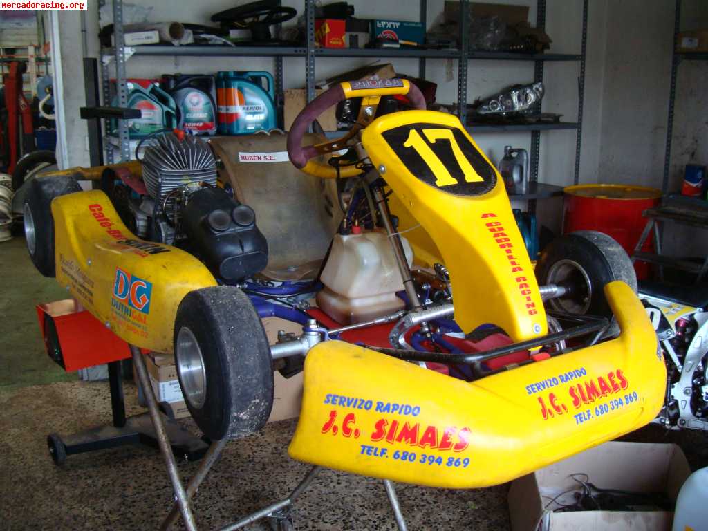   vendo kart cadete,motor puma 85  