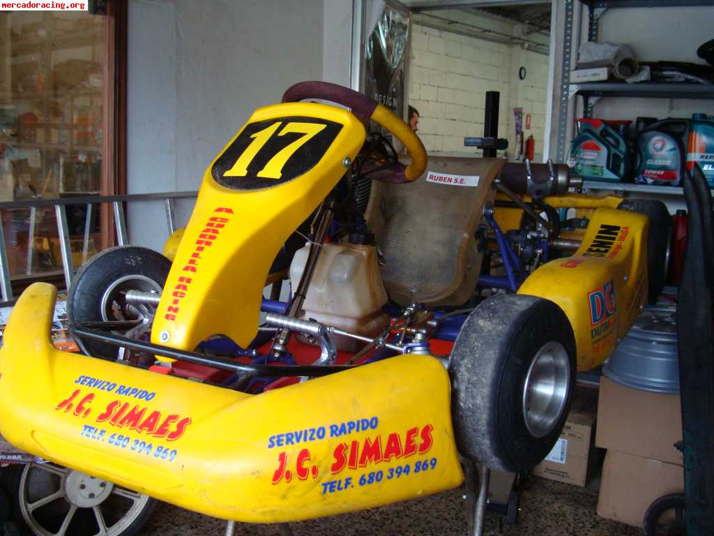   vendo kart cadete,motor puma 85  