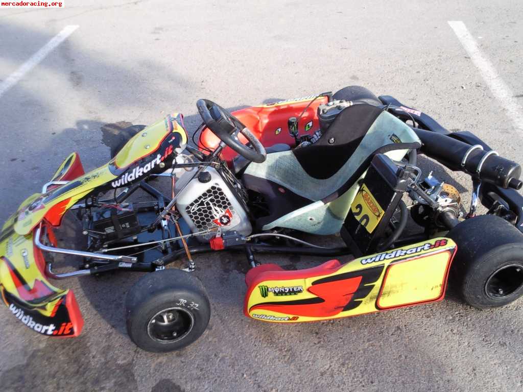 Vendo kart 125cc x-30 v-max wildkart