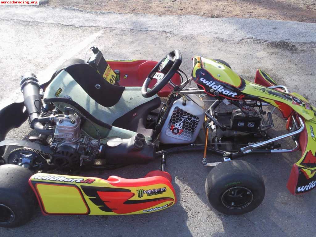 Vendo kart 125cc x-30 v-max wildkart
