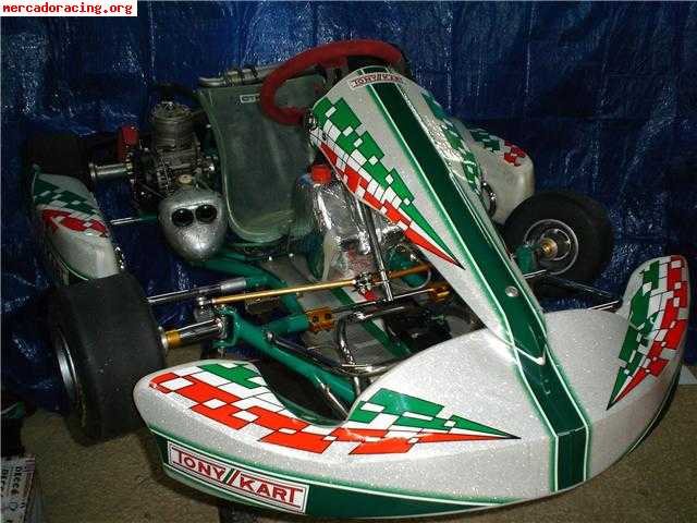 Se vende tony kart evs con iame kf3 de 38cv ¡¡¡¡3.200 euros!