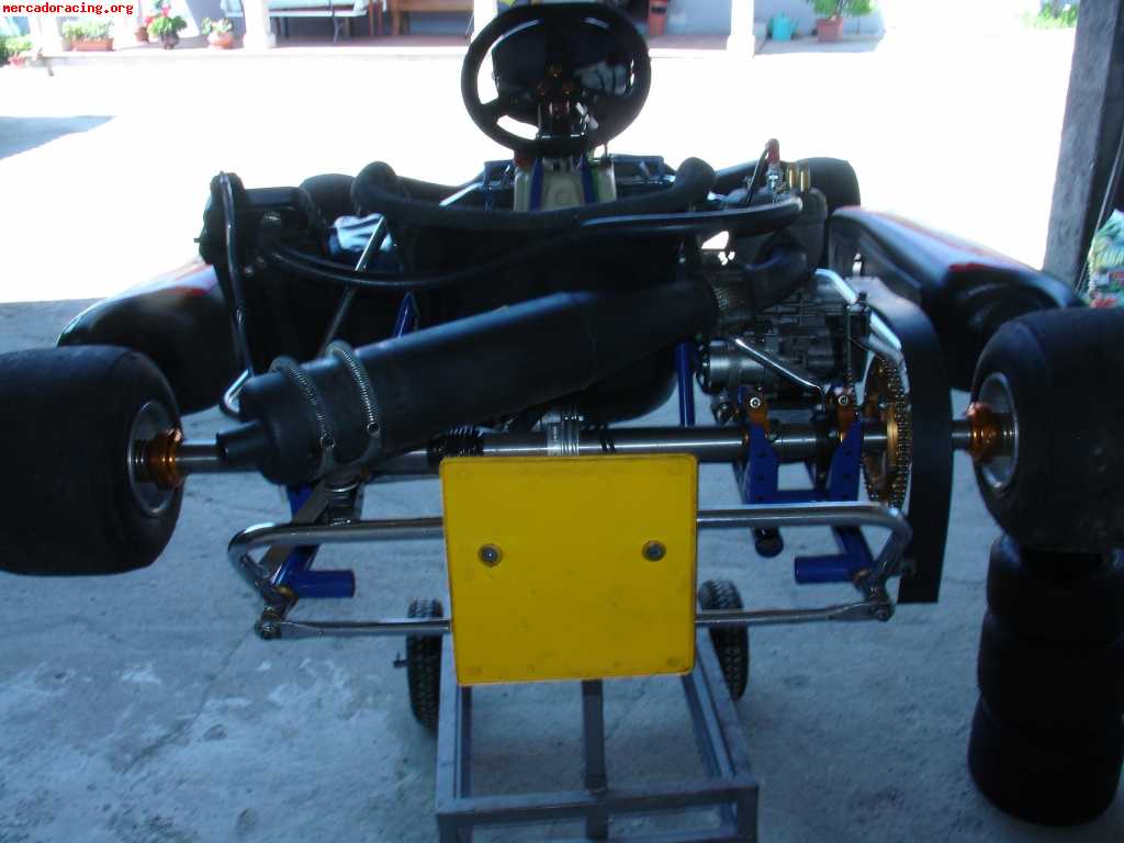 Vendo kart 125 automatico, con arranque electrico muy buen p