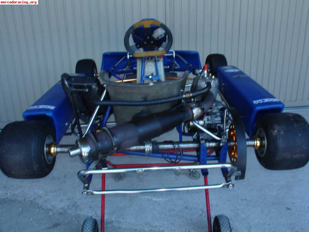 Vendo kart 125 automatico precio interesante