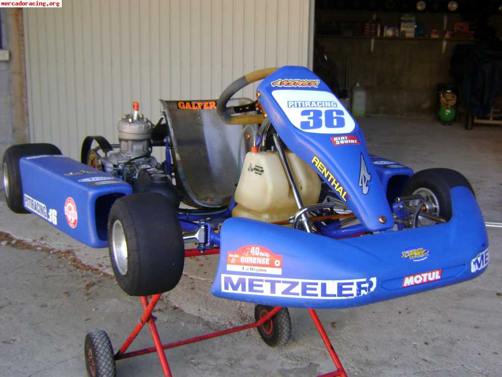 Vendo kart 125 automatico impecable