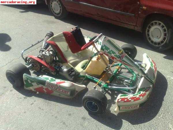 Se vende kart tony kart de 100    1900€