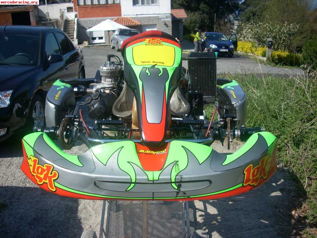 Kart parolin + iame leopard 2t 125 32cv