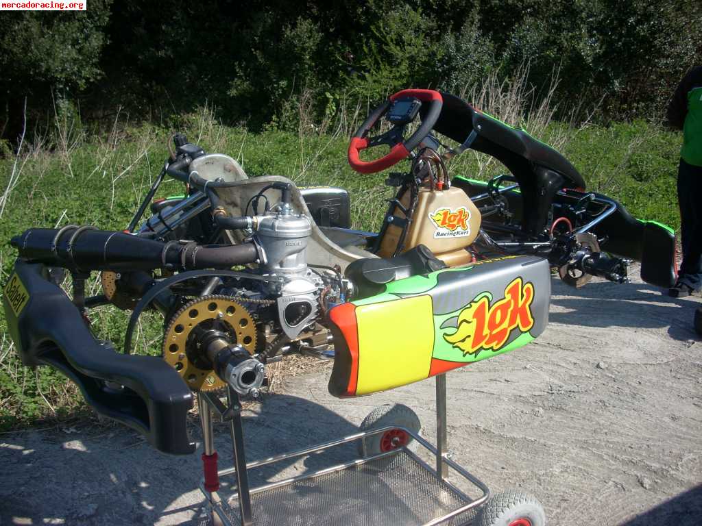 Kart parolin + iame leopard 2t 125 32cv