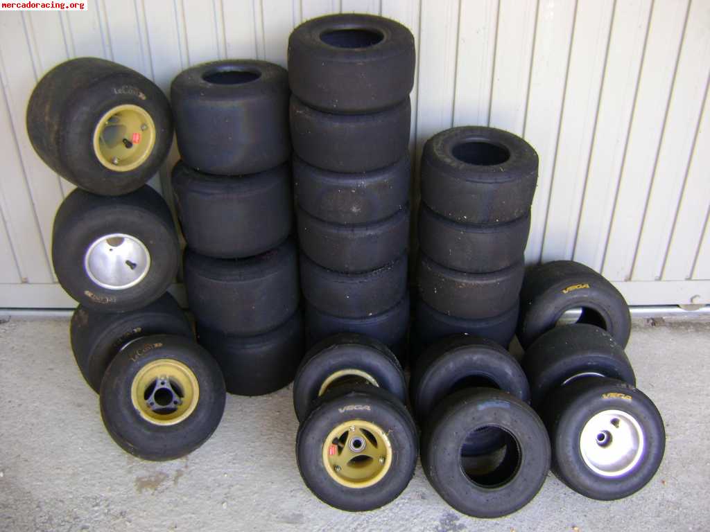 Vendo ruedas usadas para kart