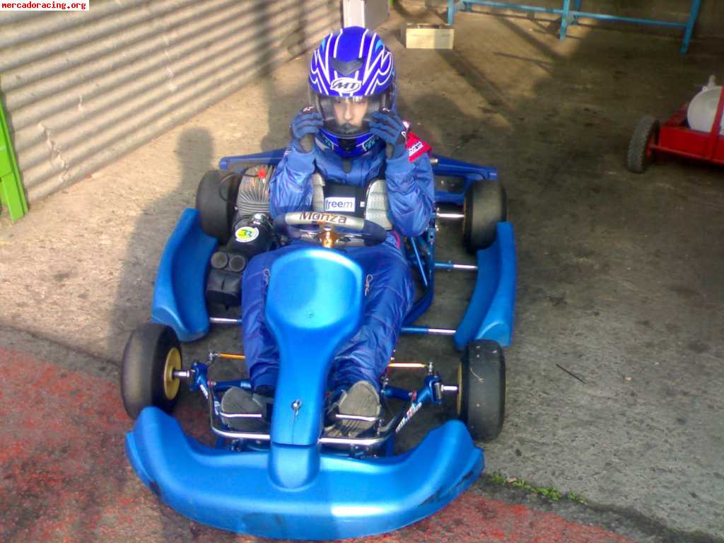 Vendo chasis monza con motor puma 85cc.