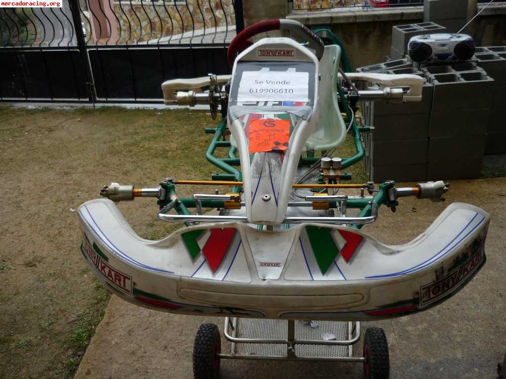 Vendo chasis tony kart 900€