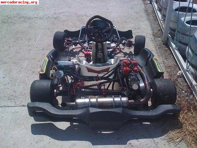 Chasis wildkart con motor tech f1 