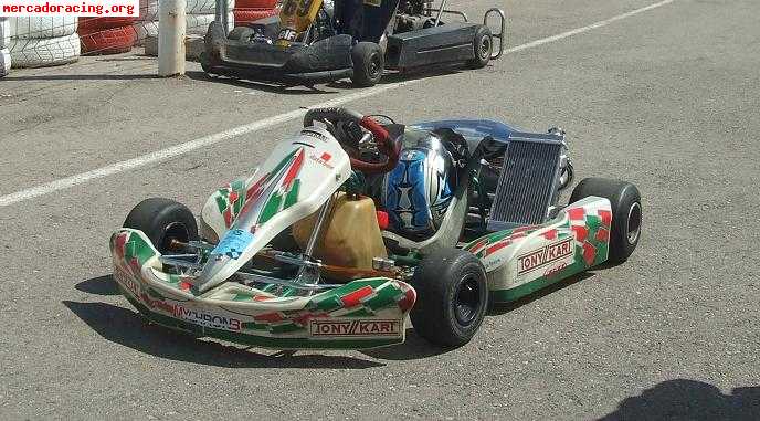 Tonykart automatico 125 arranque electrico 2000 euros negoci