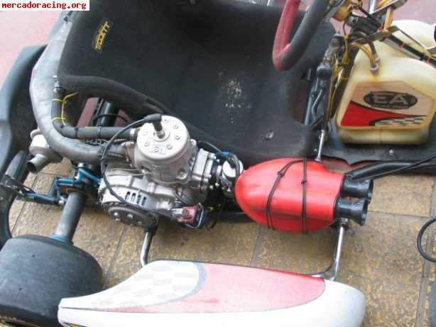 Vendo ea racing kz2 del 2008 con motor tm k9c