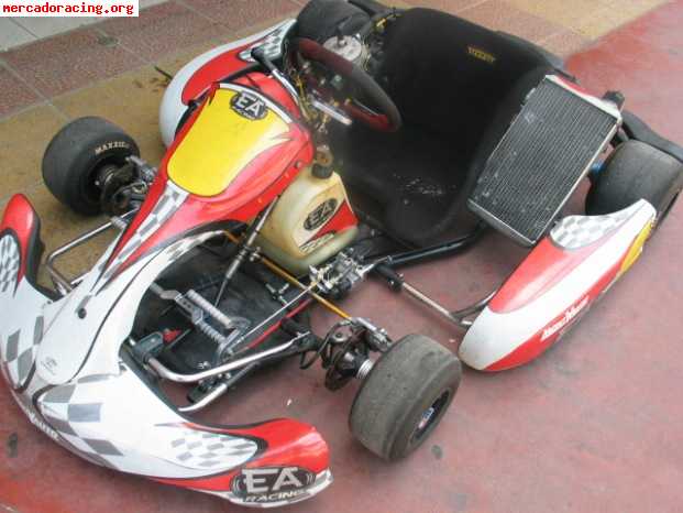 Vendo ea racing kz2 del 2008 con motor tm k9c