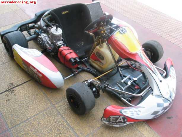 Vendo ea racing kz2 del 2008 con motor tm k9c