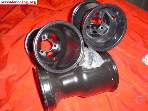 Vendo llantas de aluminio, de magnesio y gomas