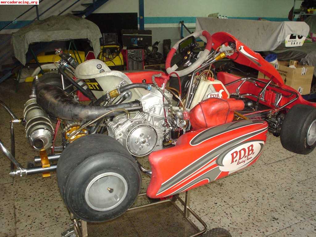 Kart icc chasis pdb con motor sgm