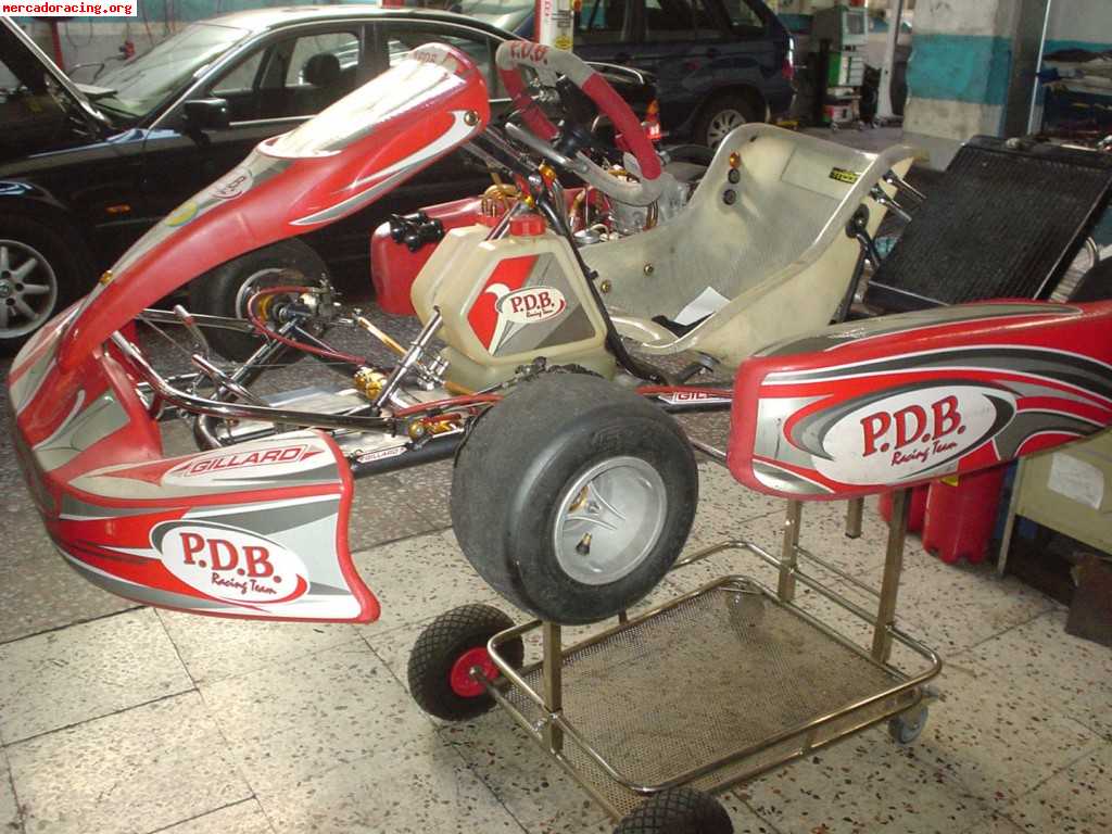 Kart icc chasis pdb con motor sgm