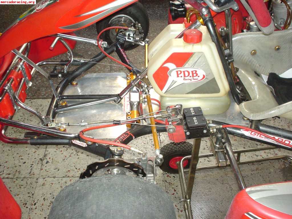 Kart icc chasis pdb con motor sgm