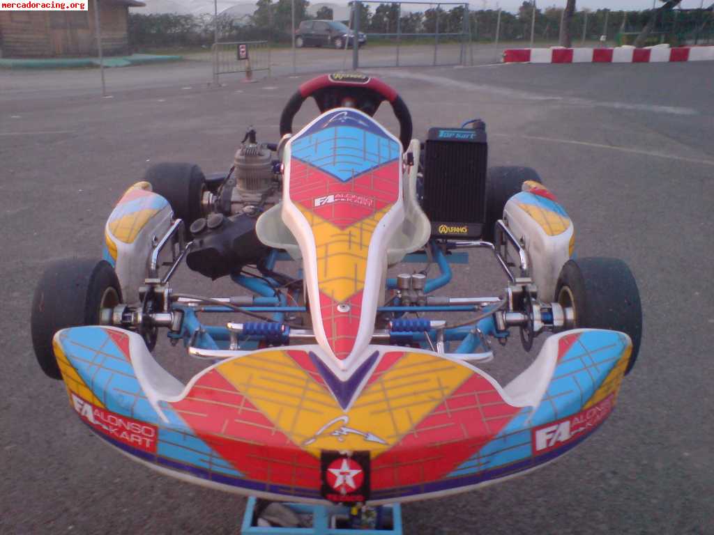 Fa kart con frenos delanteros