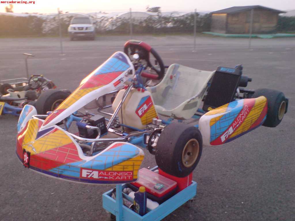 Fa kart con frenos delanteros