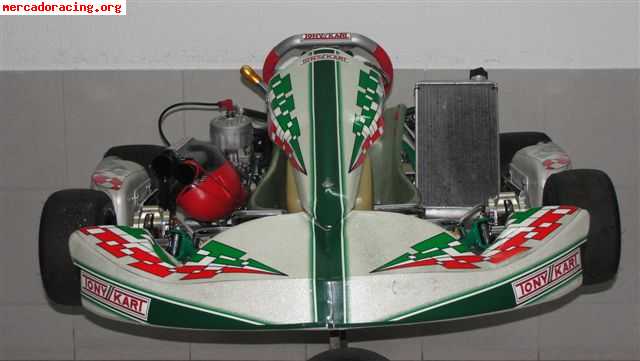Se vende kart con extras  tony-kart icc125  motor tm