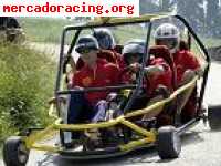 Kart de 4 plazas con motor de honda 600 cc   100 cv unico 65