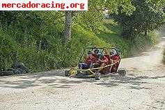 Kart de 4 plazas con motor de honda 600 cc   100 cv unico 65