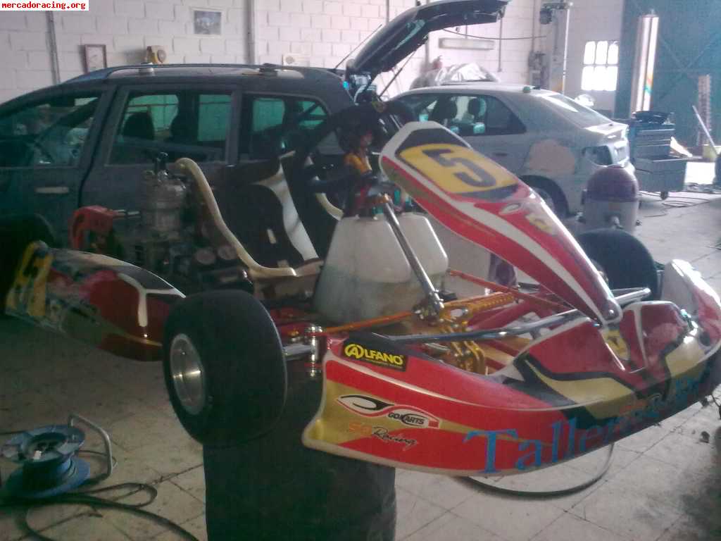 Kart de 125cc automatico comprado en abril de 2009 y con tan