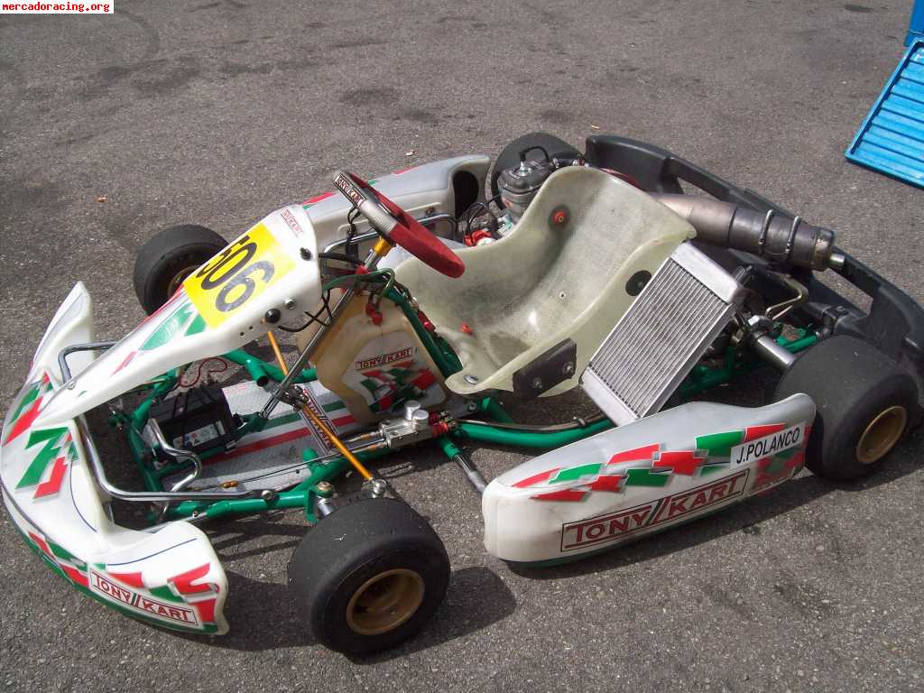 Tony-kart 125cc 35 cv automatico !!! oportunidad !