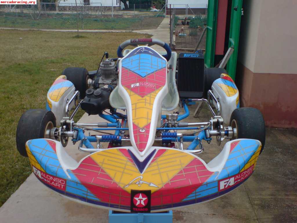 Fa kart con motor x-30 y frenos delanteros.   2800€   