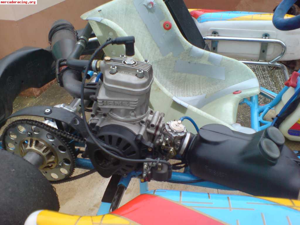 Fa kart con motor x-30 y frenos delanteros.   2800€   