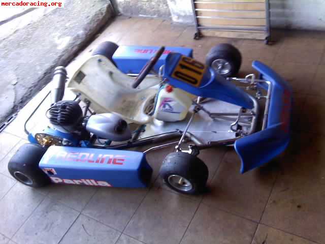 Se vende kart intrepit  de 100cc con embrague economico