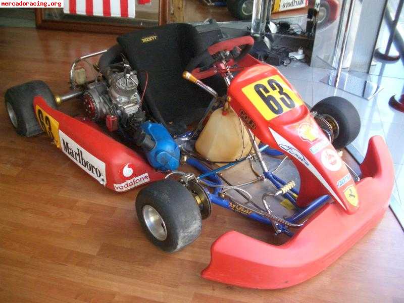 Se vende kart icc/kz2 chasis gold 6 marchas 3.000 euros