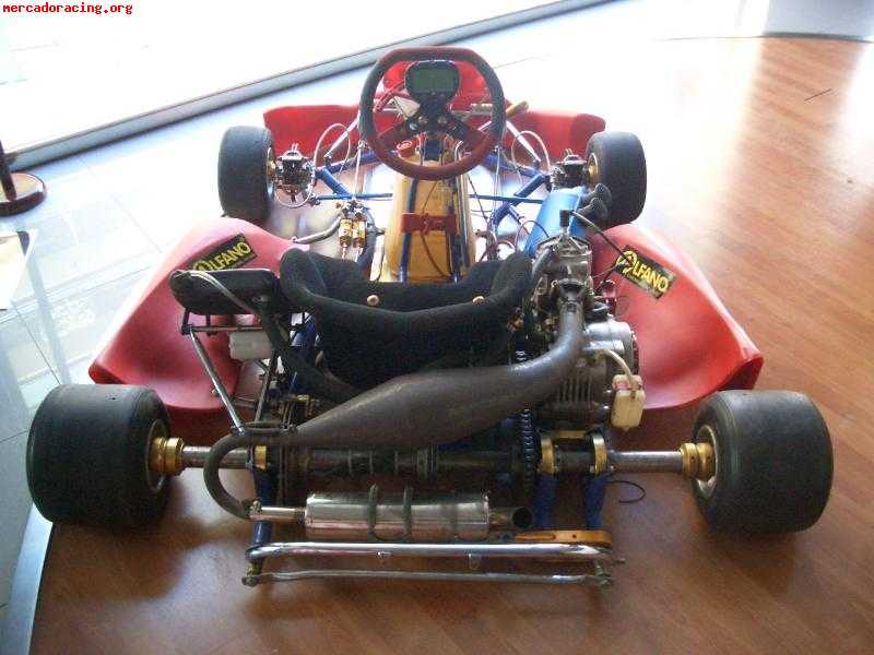 Se vende kart icc/kz2 chasis gold 6 marchas 3.000 euros