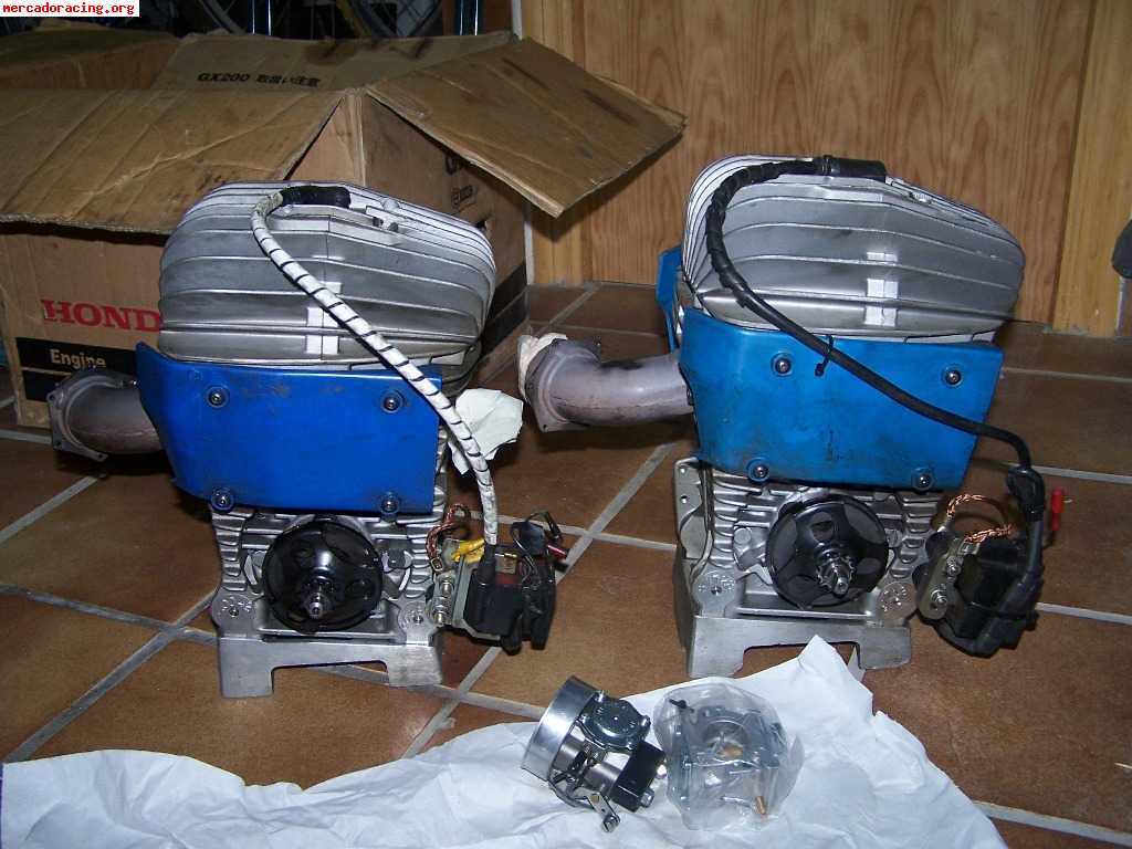 Vendo dos motores parilla de 100 cc