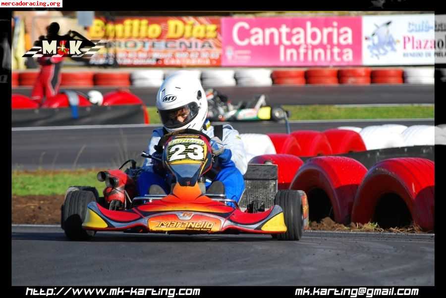 Vendo kart competicion de 6 merchas-maranello