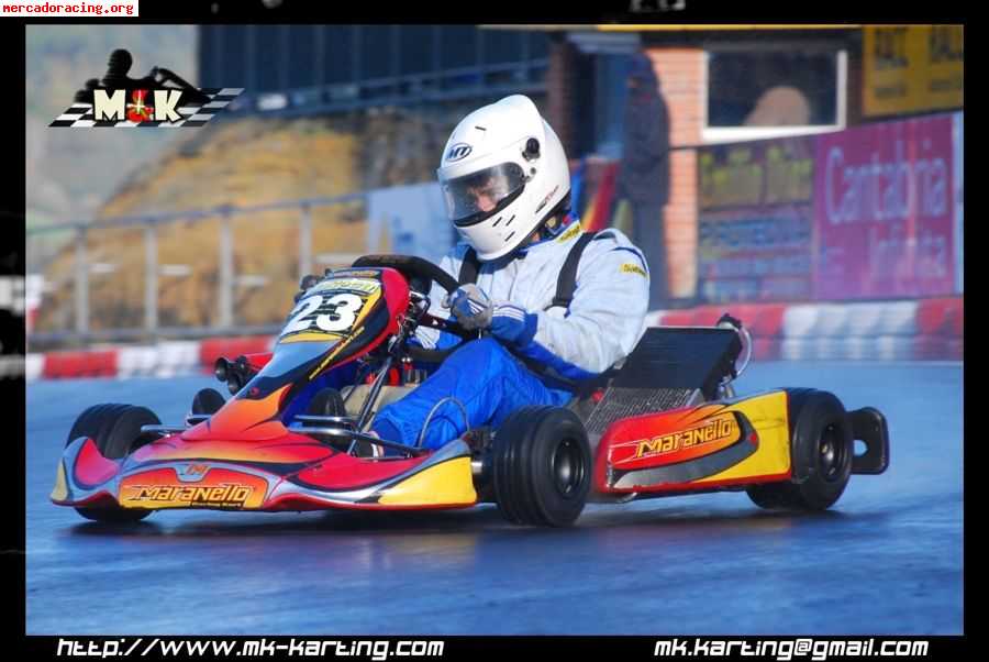 Vendo kart competicion de 6 merchas-maranello