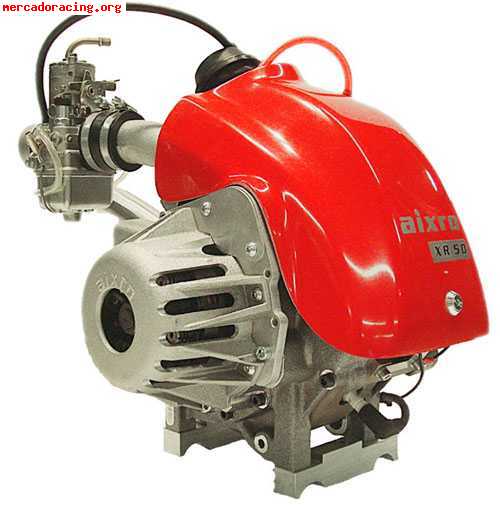 Aixro xr50 el motor mas potente del karting