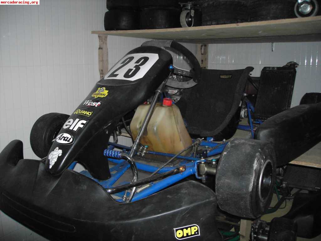 Kart ex-subcampeón españa inter-a. 1400€. vendo o cambio. op