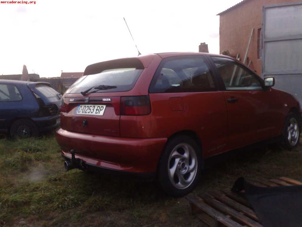 Se cambia ibiza gti por kart 125 de marchas