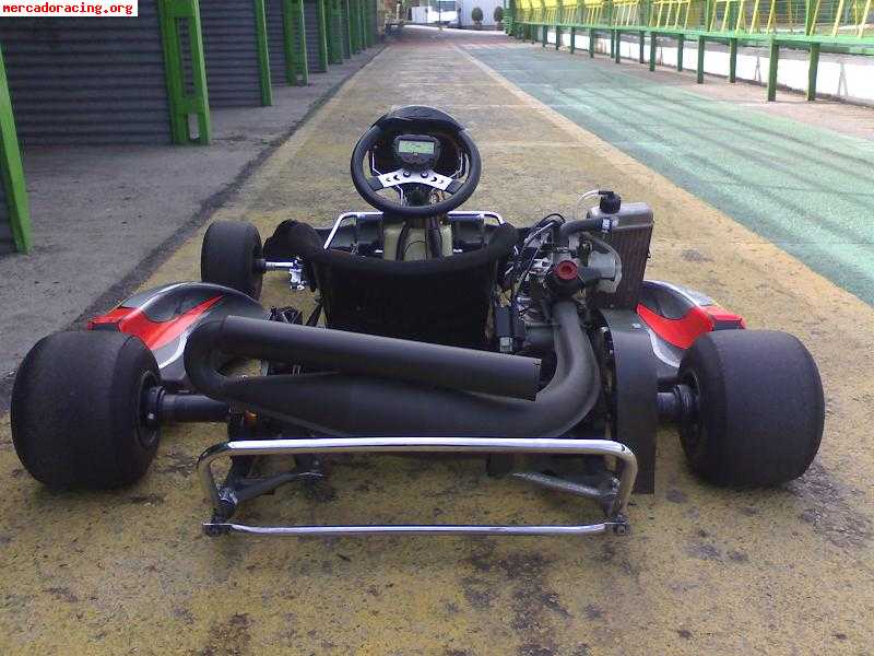  vendo crg road rebel rotax max fr 125. como nuevo.
