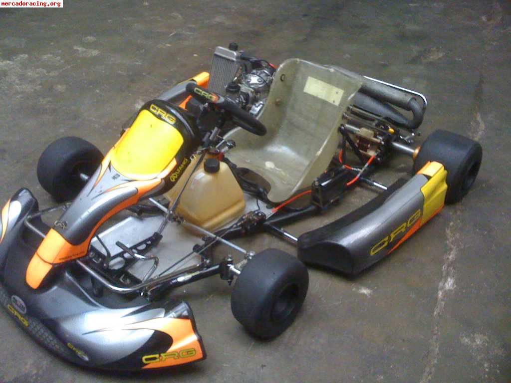 Se vende o se cambia crg motor rotax max fr 125 recien hecho